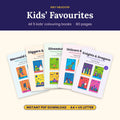 Kids' Favourites – Complete Colouring Bundle (PDF Download)