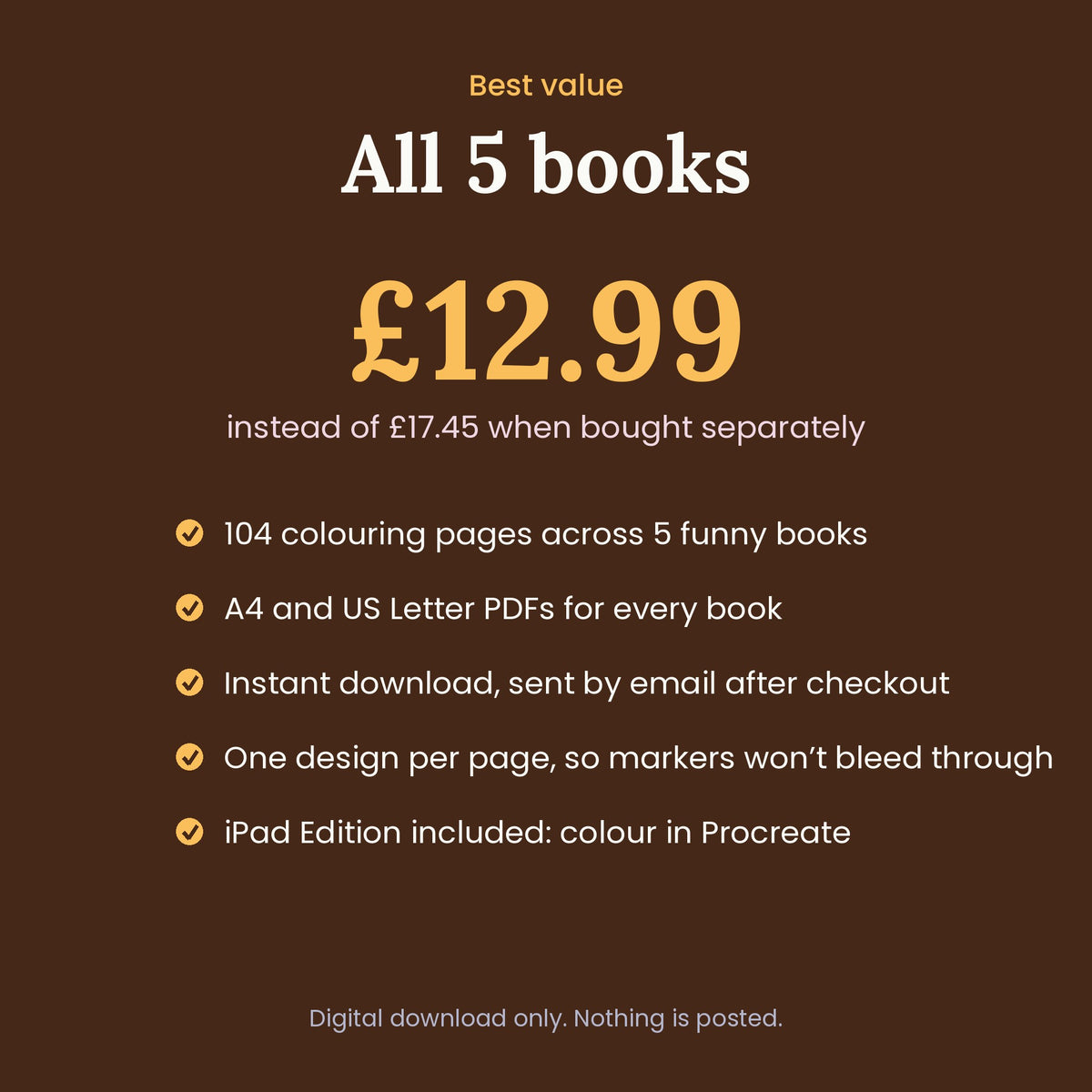 Getting Older Bundle – All 5 Colouring Books