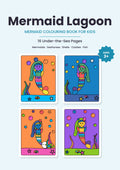 Mermaid Lagoon – Kids' Colouring Book (PDF Download)