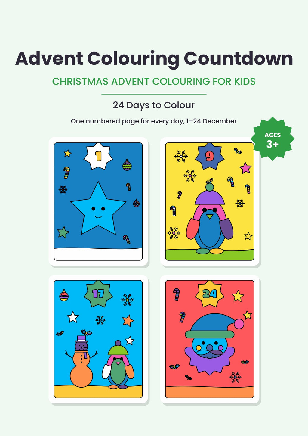 Advent Colouring Countdown