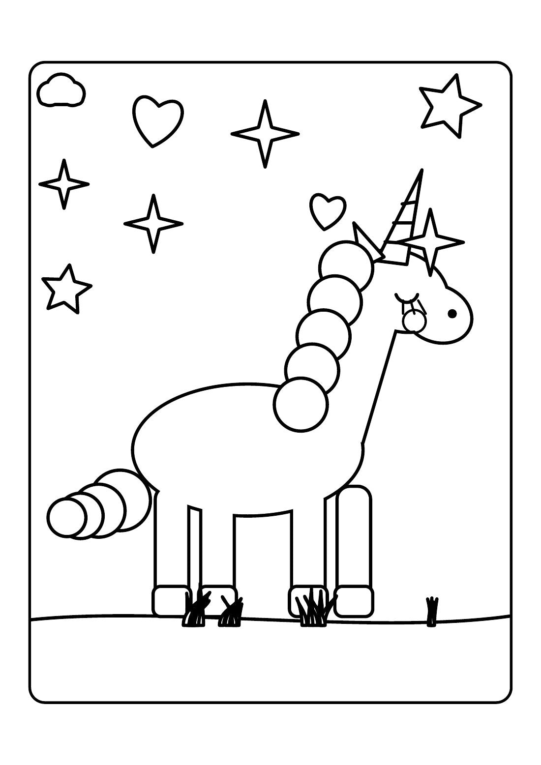 Unicorn Magic – Kids' Colouring Book (PDF Download)