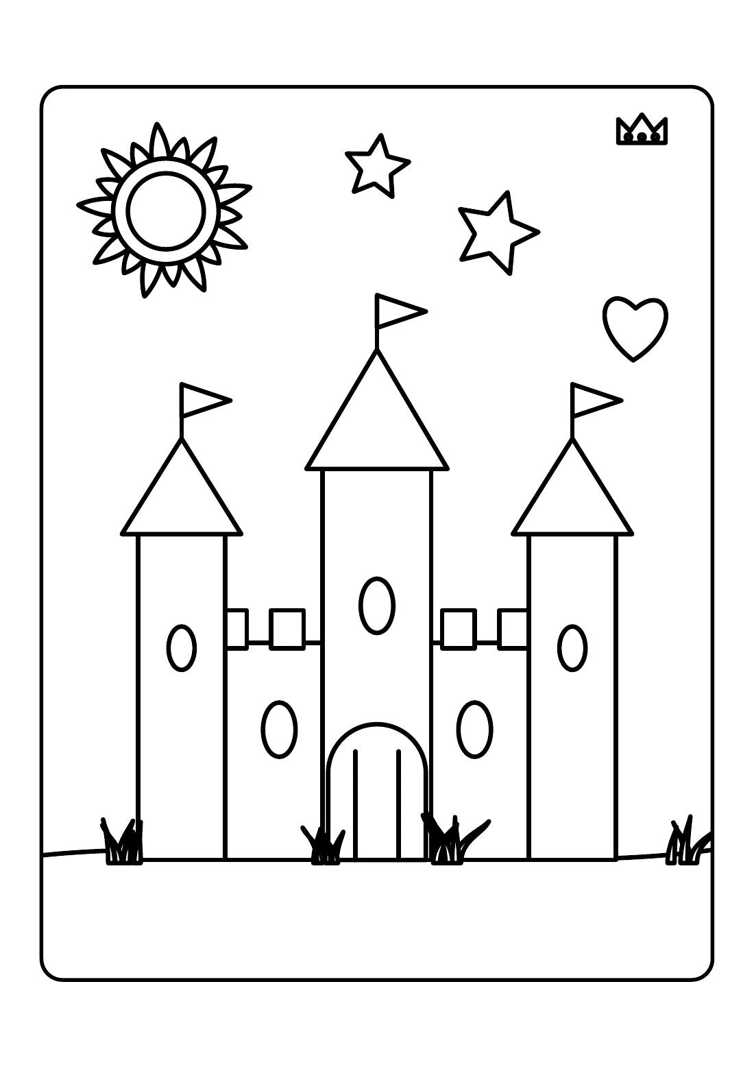 Knights & Dragons – Kids' Colouring Book (PDF Download)