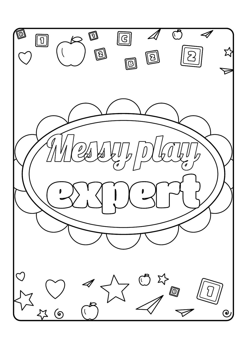 Nursery Heroes – Printable Colouring Book
