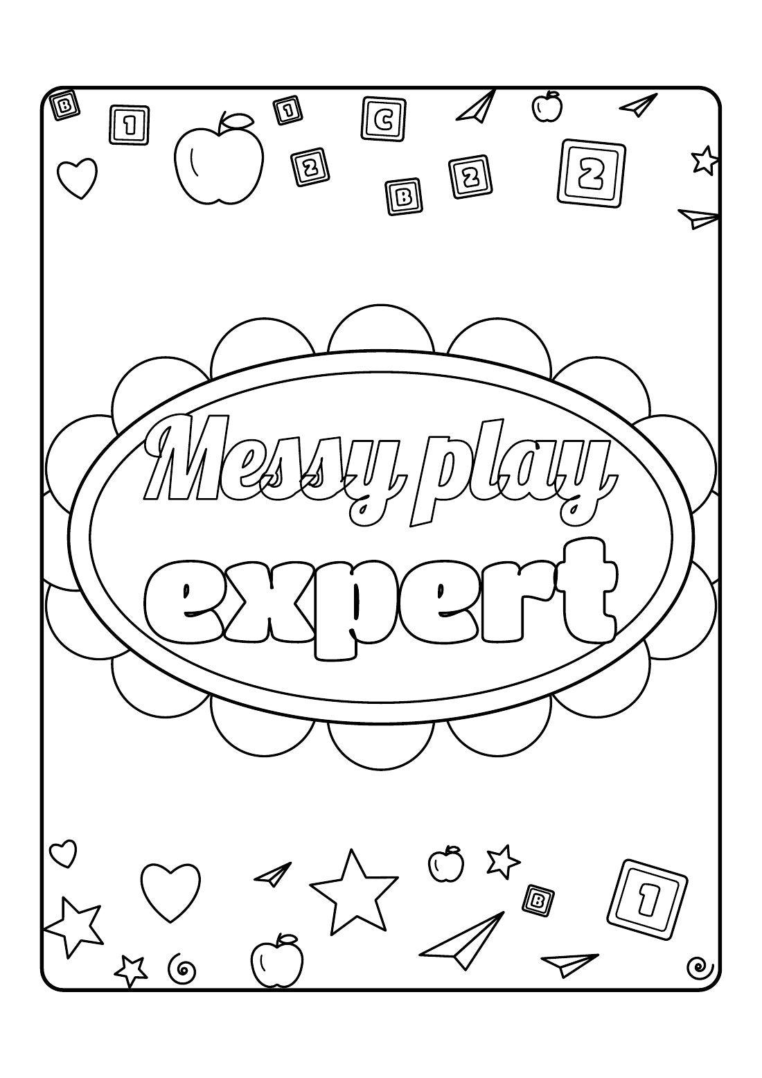 Nursery Heroes – Printable Colouring Book