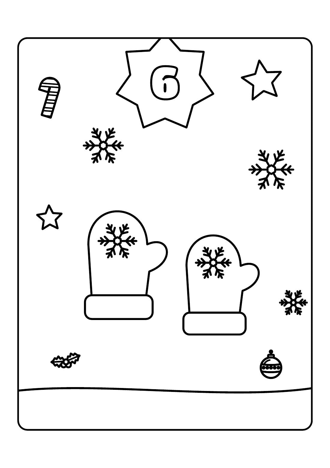 Advent Colouring Countdown