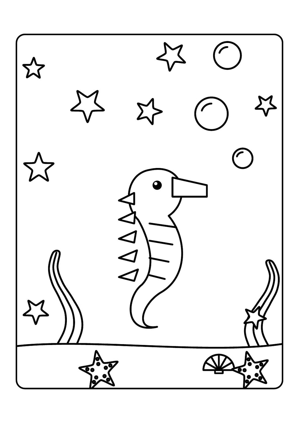 Mermaid Lagoon – Kids' Colouring Book (PDF Download)