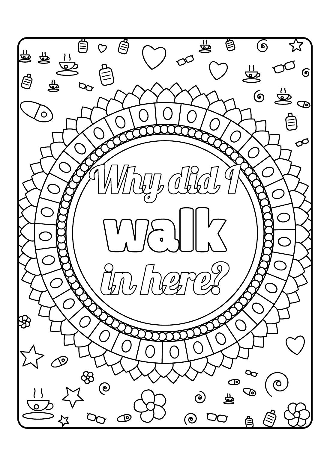 Old But Gold – Funny Colouring Book