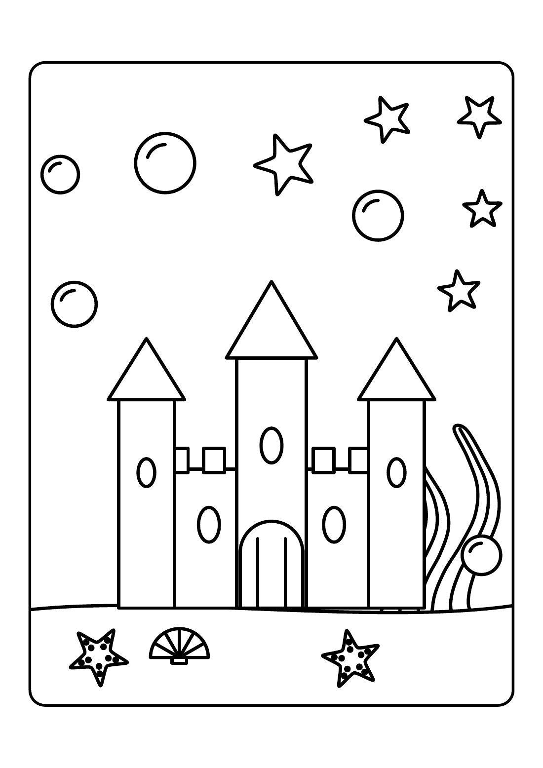 Mermaid Lagoon – Kids' Colouring Book (PDF Download)
