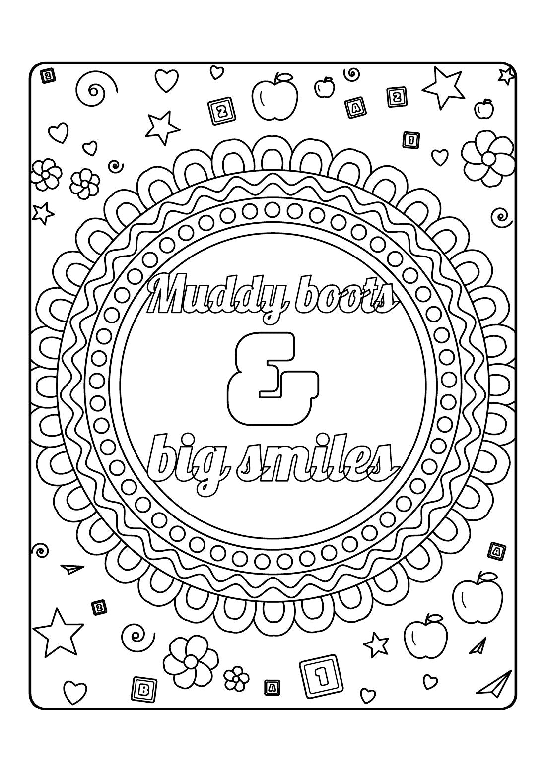 Nursery Heroes – Printable Colouring Book