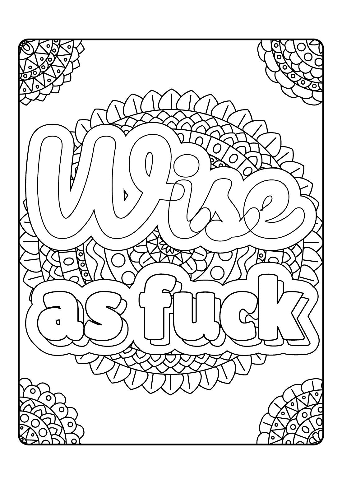 Old as F*ck – Colouring Book
