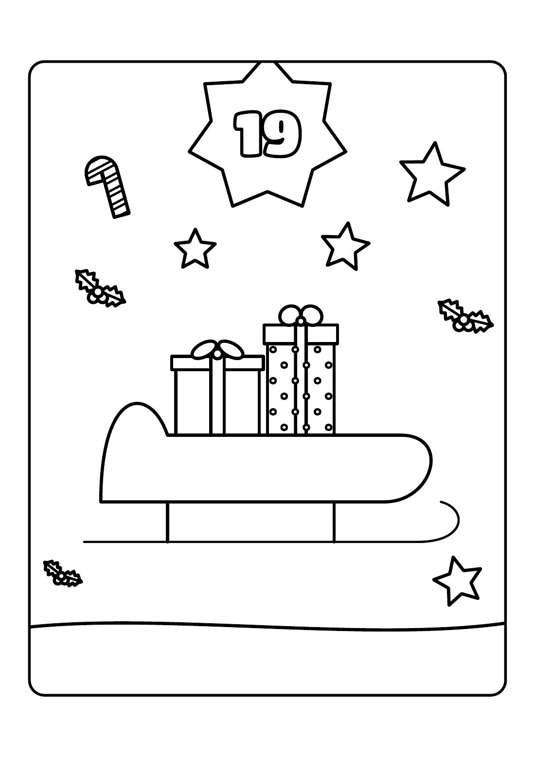 Advent Colouring Countdown