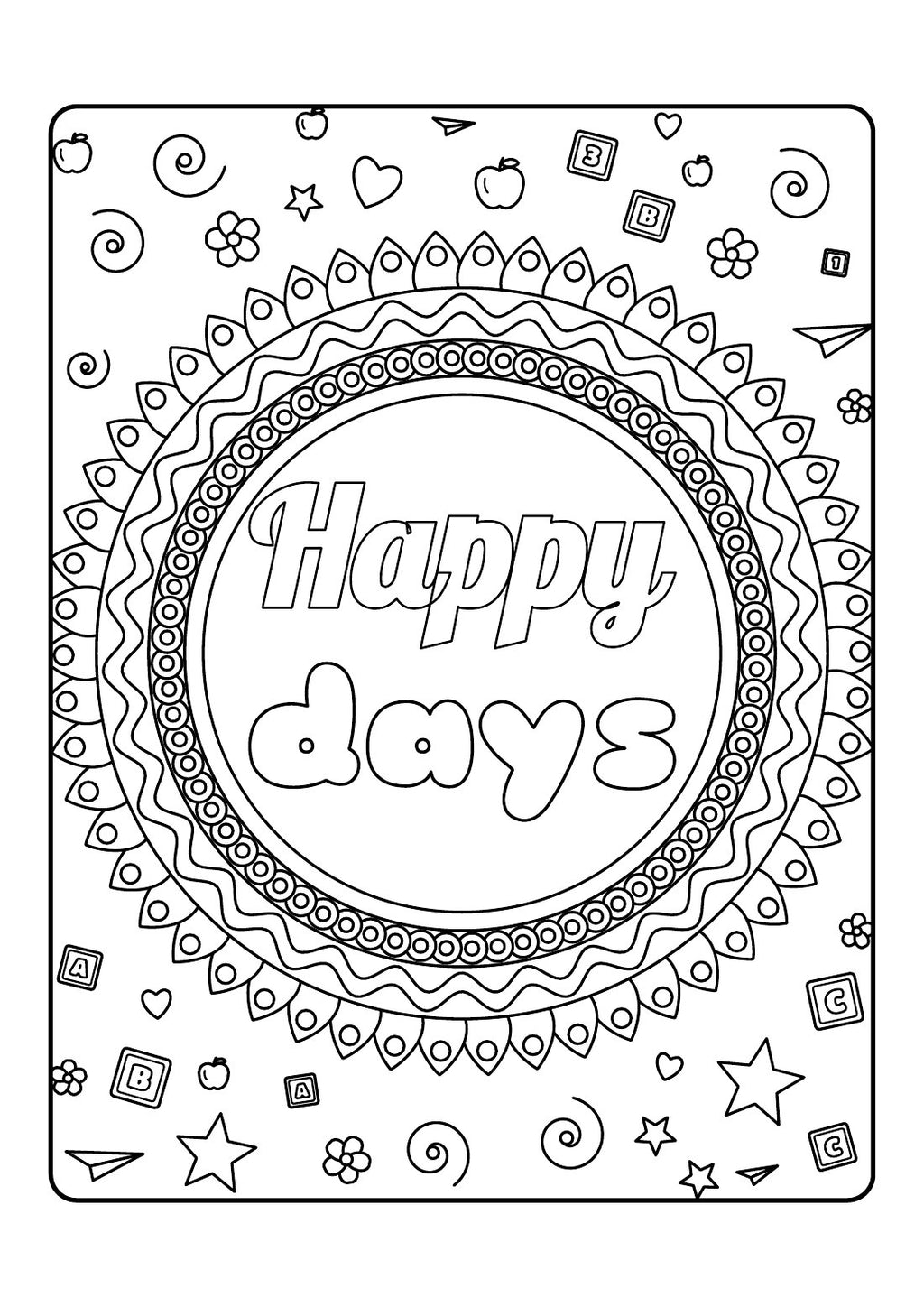 Nursery Heroes – Printable Colouring Book