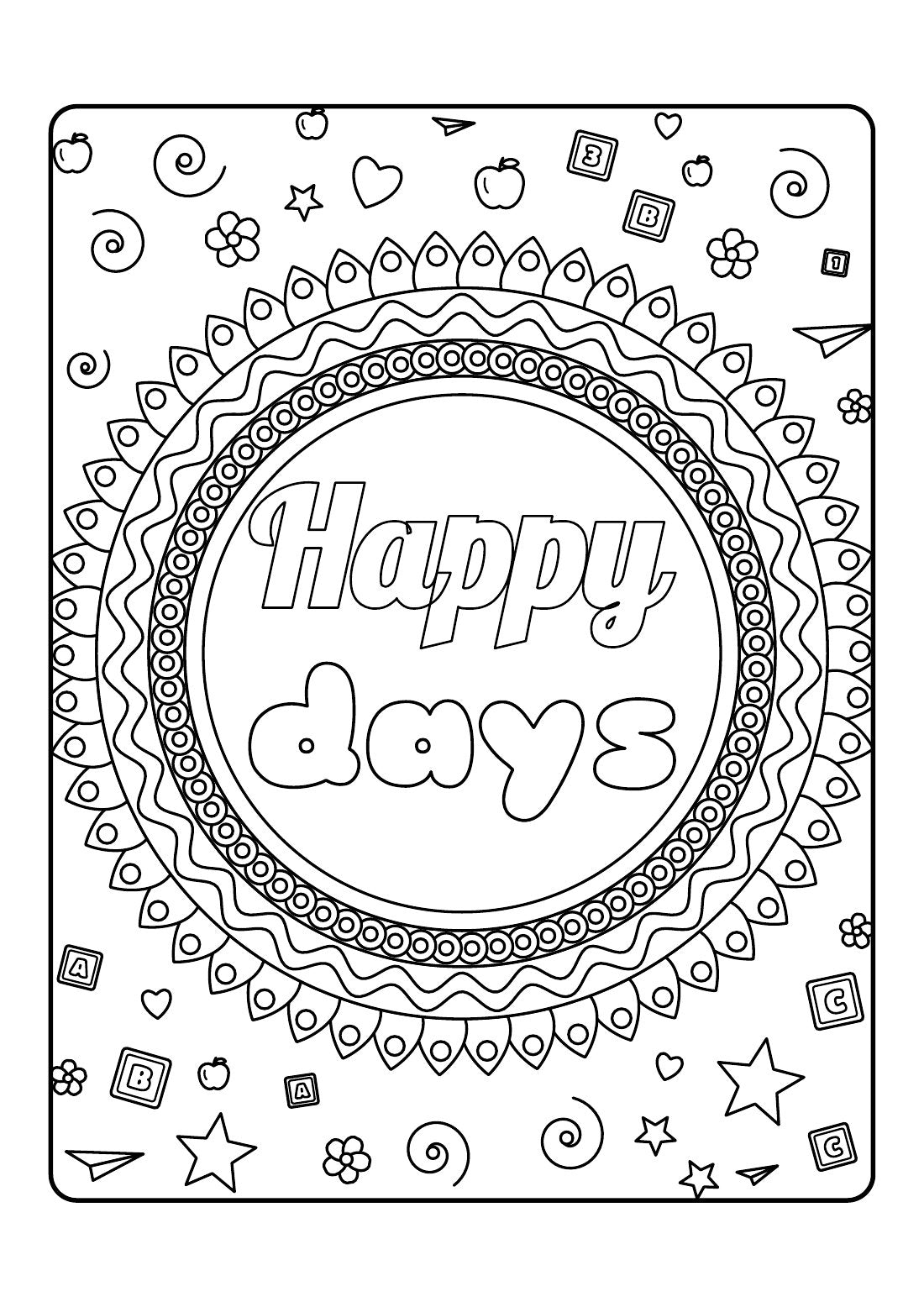 Nursery Heroes – Printable Colouring Book
