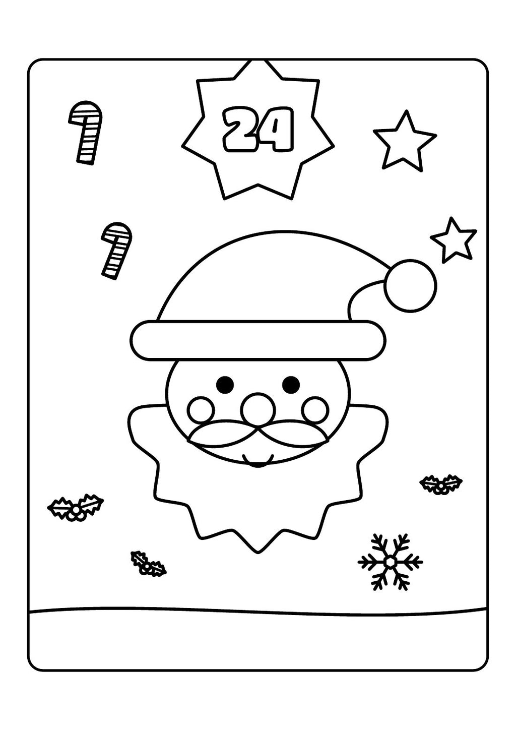 Advent Colouring Countdown