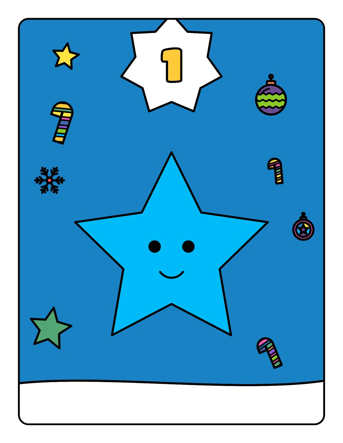 Advent Colouring Countdown