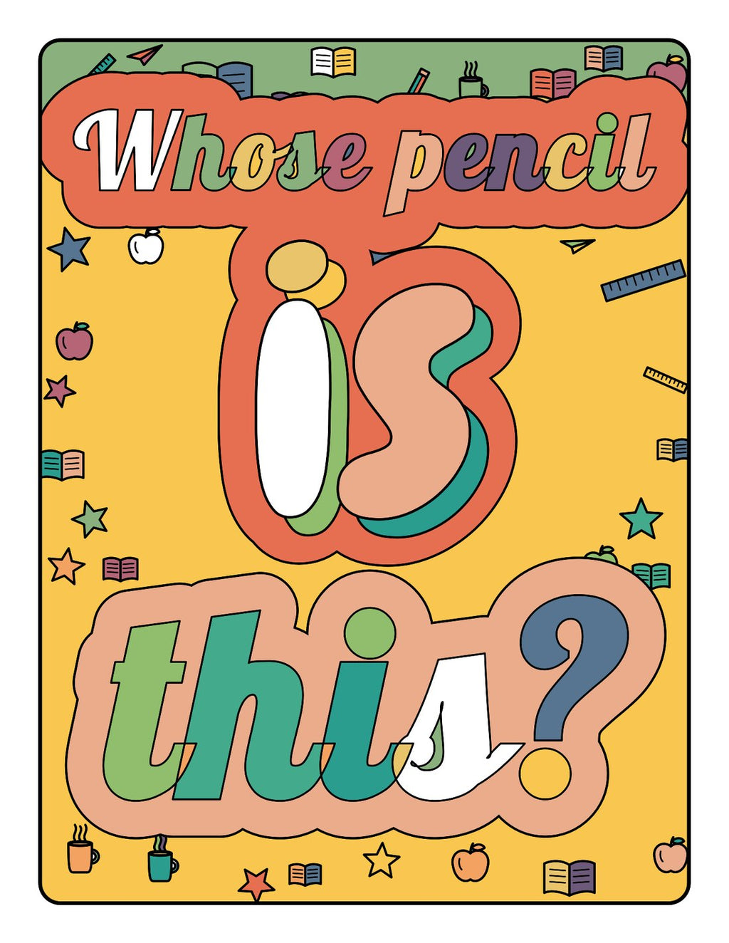 Powered by Coffee & Marking – Printable Colouring Book