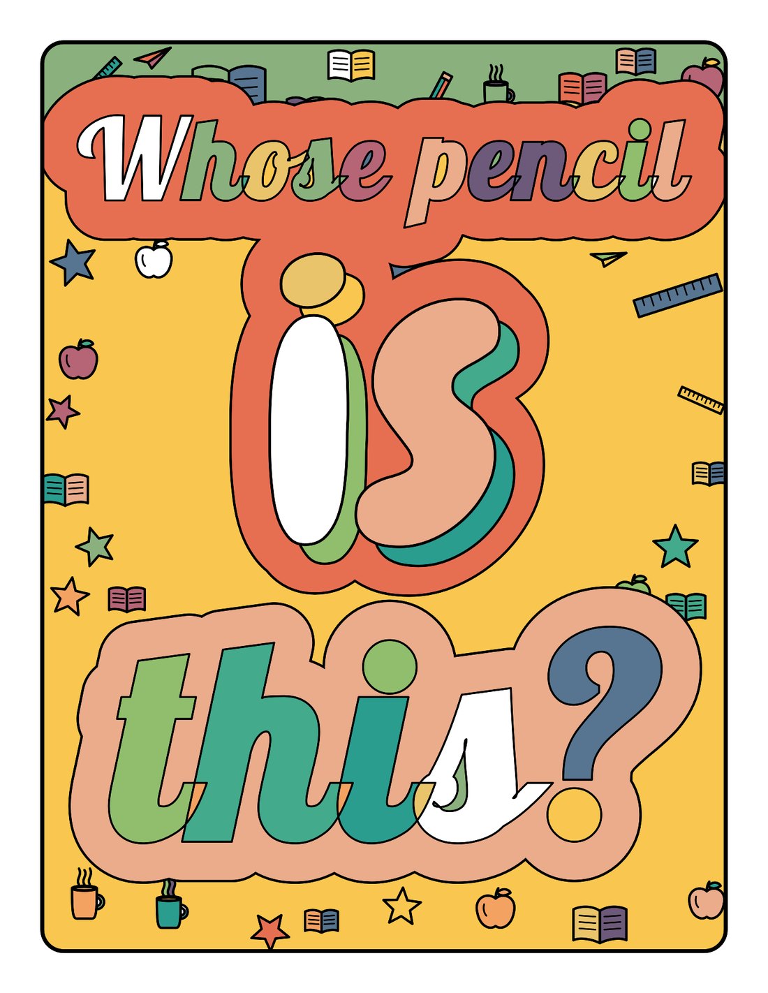Powered by Coffee & Marking – Printable Colouring Book
